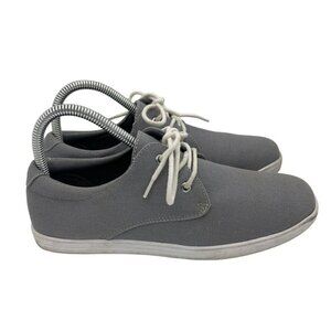 Scott David 11632 Julian Gray Canvas Sneakers Lace Up Shoes Youth Boys Size 5 M